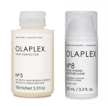 Olaplex No.3 Hair Perfector and No.8 Bond Intense Moisture Mask Bundle Halo Hair & Skin - rosehipskincare.com.au