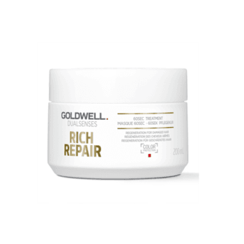Goldwell Dualsenses Rich Repair 60 Second Treatment 200ml Halo Hair & Skin - rosehipskincare.com.au