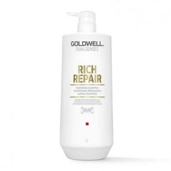 Goldwell Dualsenses Rich Repair Restoring Shampoo 1000ml Halo Hair & Skin - rosehipskincare.com.au