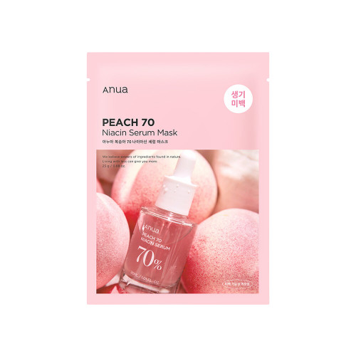 Anua Peach 70 Niacin Serum Mask sukinnaturals sukinnaturals.com.au